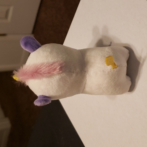 Squeezamals 3Deez Slow Rise Foam Stuffed Animal Unicorn-Nana Doll 4” Tall - Picture 3 of 5